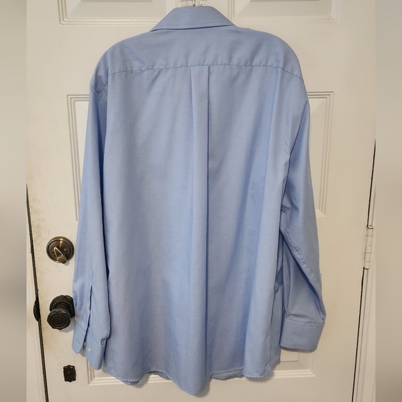 US Polo Assn. Men's Long Sleeve Button Down Shirt Size L Blue - Picture 8 of 9